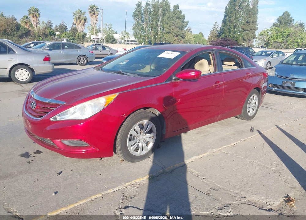 2013 HYUNDAI SONATA GLS VIN: 5NPEB4AC0DH572744