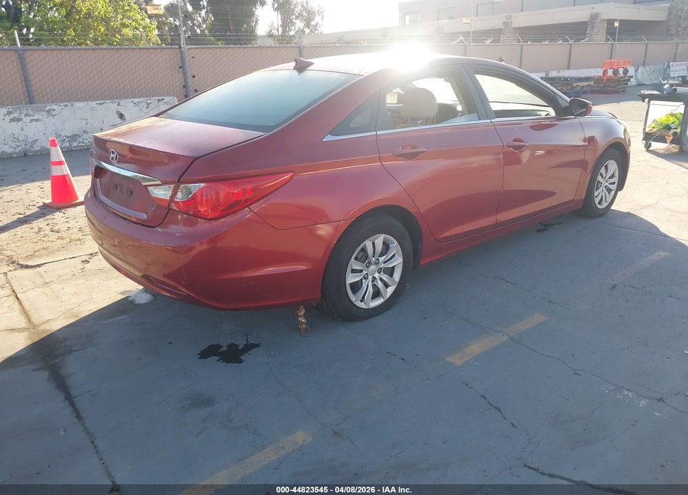 2013 HYUNDAI SONATA GLS VIN: 5NPEB4AC0DH572744