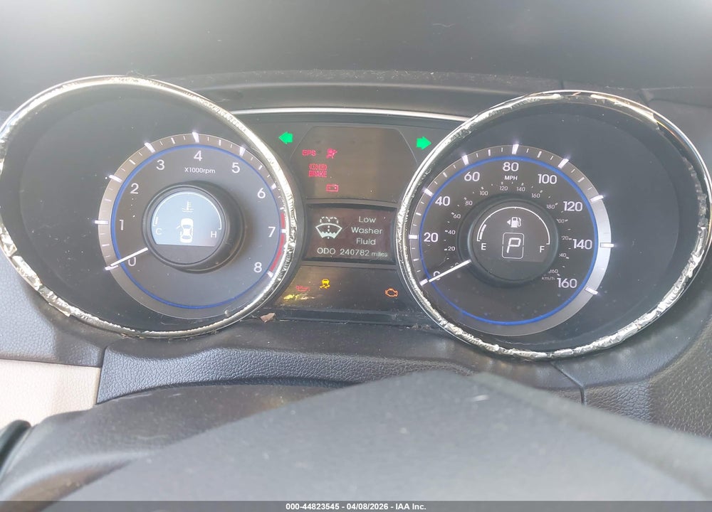 2013 HYUNDAI SONATA GLS VIN: 5NPEB4AC0DH572744