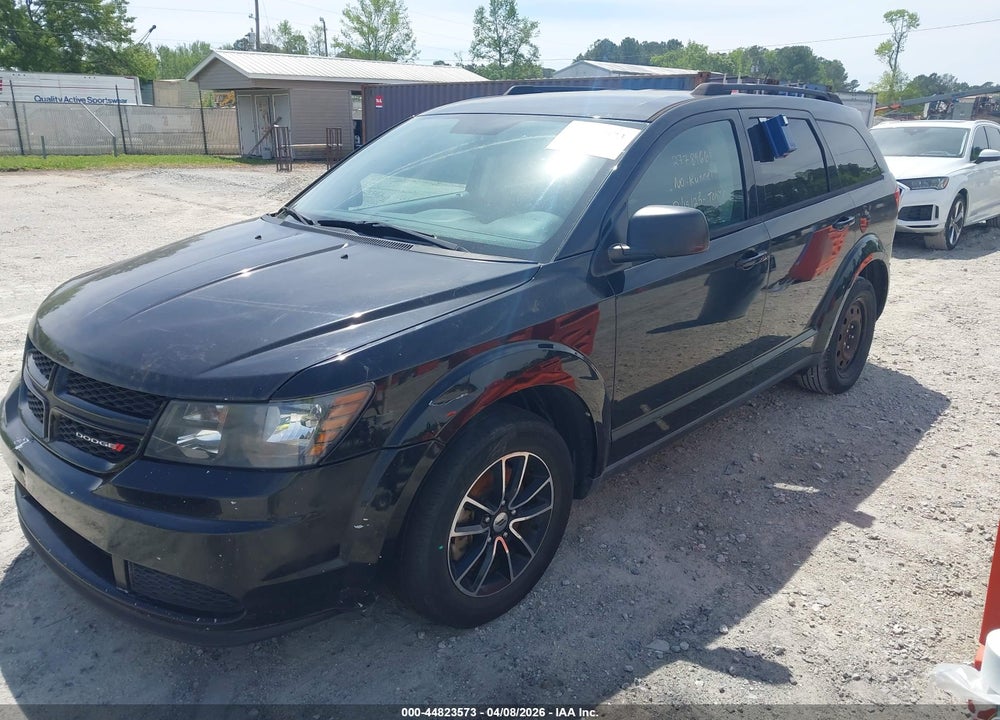 2018 DODGE JOURNEY SE VIN: 3C4PDCAB8JT266827