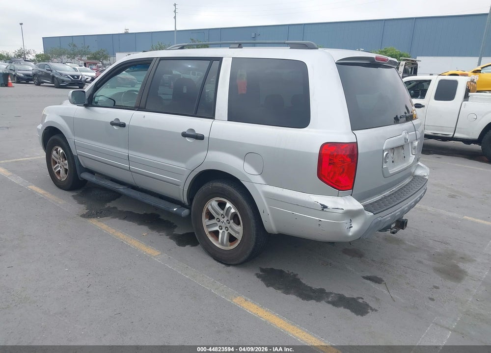 2005 HONDA PILOT EX-L VIN: 2HKYF18665H568585
