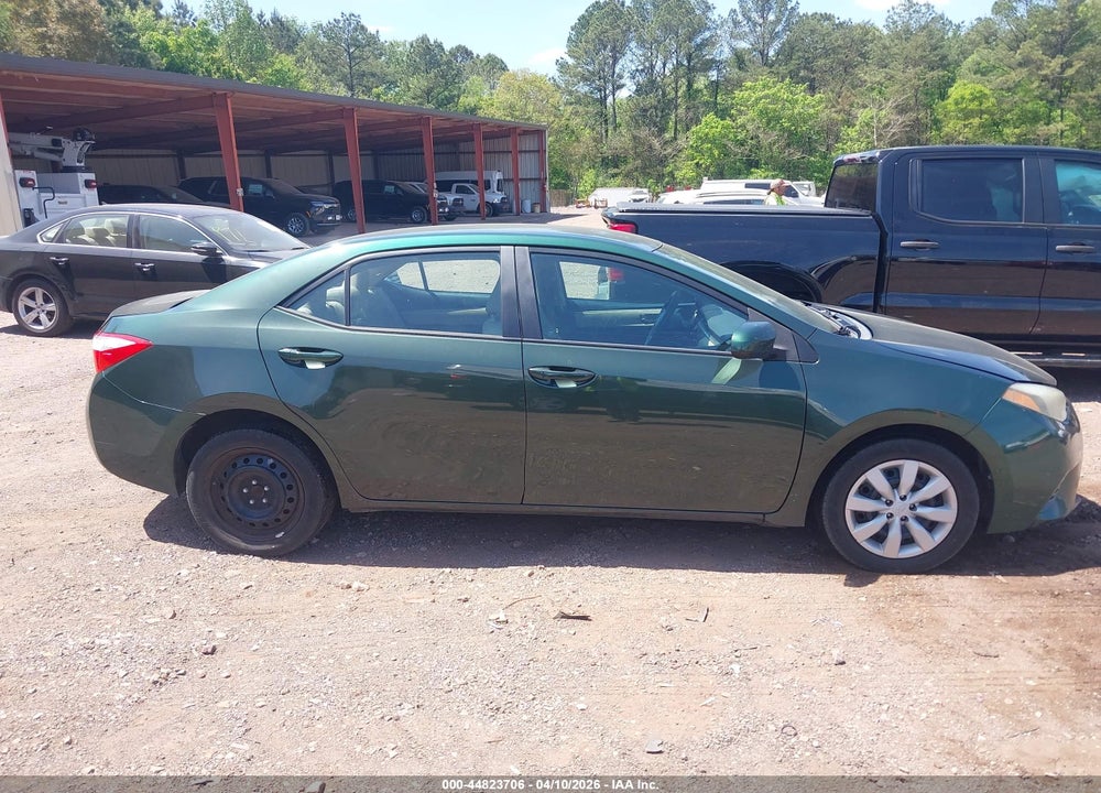 2015 TOYOTA COROLLA LE VIN: 5YFBURHEXFP235442
