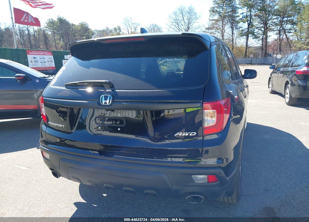 2021 HONDA PASSPORT AWD EX-L VIN: 5FNYF8H58MB040933