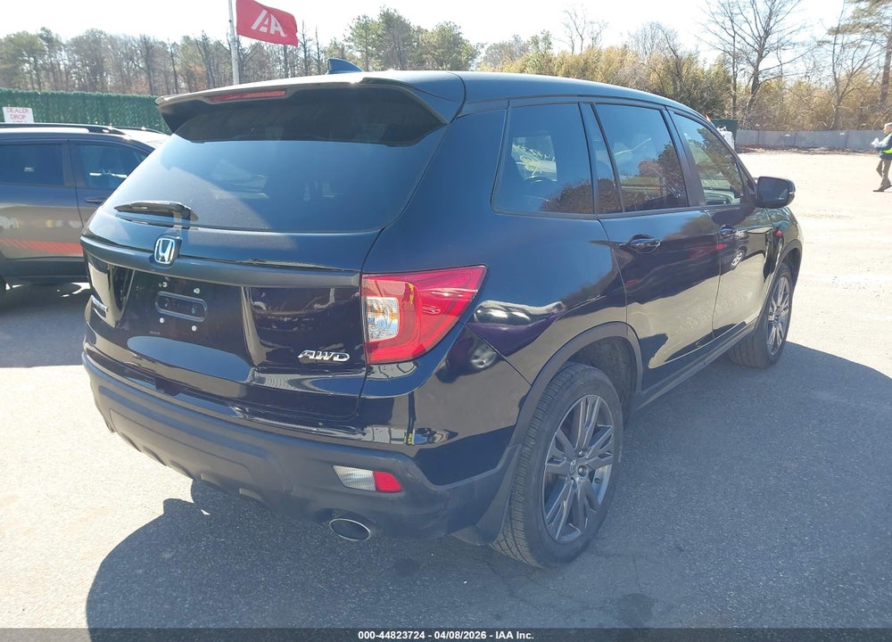 2021 HONDA PASSPORT AWD EX-L VIN: 5FNYF8H58MB040933