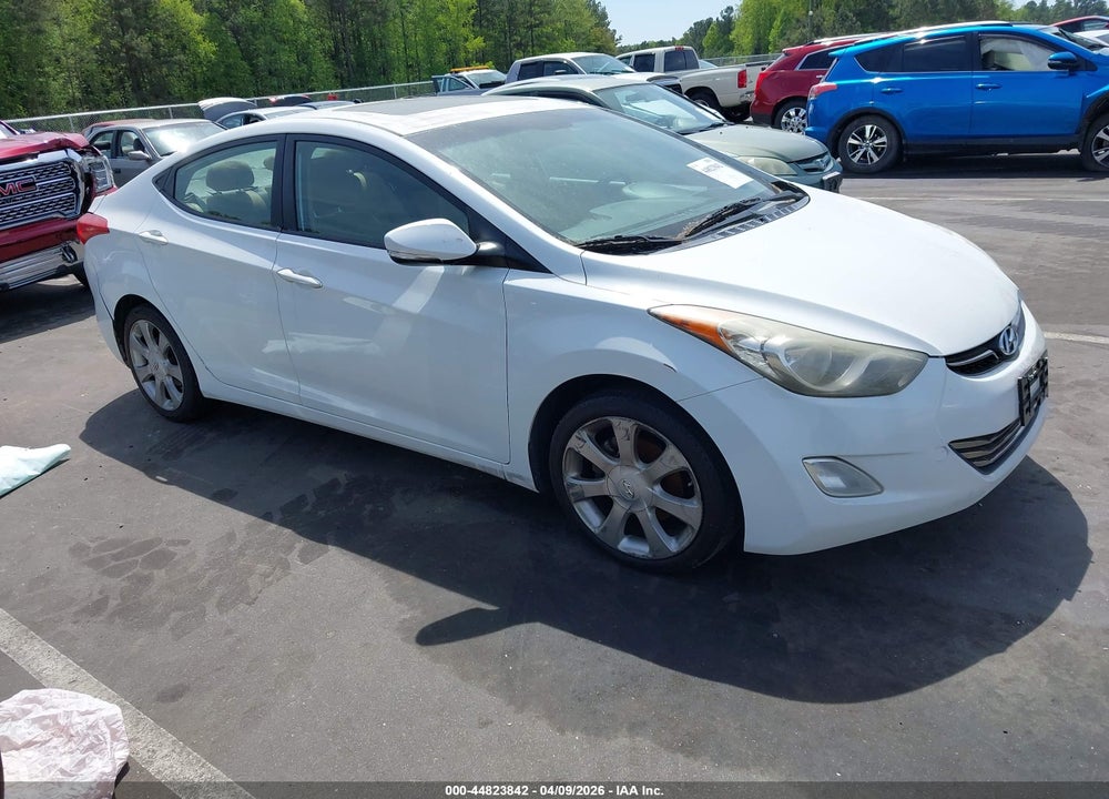 2012 HYUNDAI ELANTRA LIMITED VIN: 5NPDH4AE9CH111651