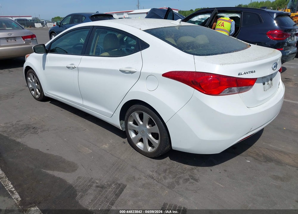 2012 HYUNDAI ELANTRA LIMITED VIN: 5NPDH4AE9CH111651