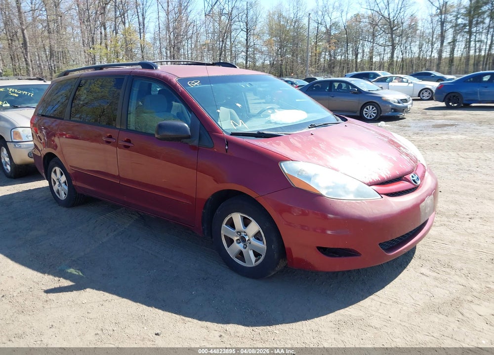 2007 TOYOTA SIENNA LE VIN: 5TDZK23C67S082746