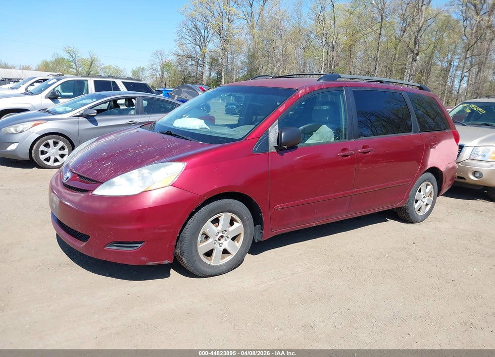 2007 TOYOTA SIENNA LE VIN: 5TDZK23C67S082746