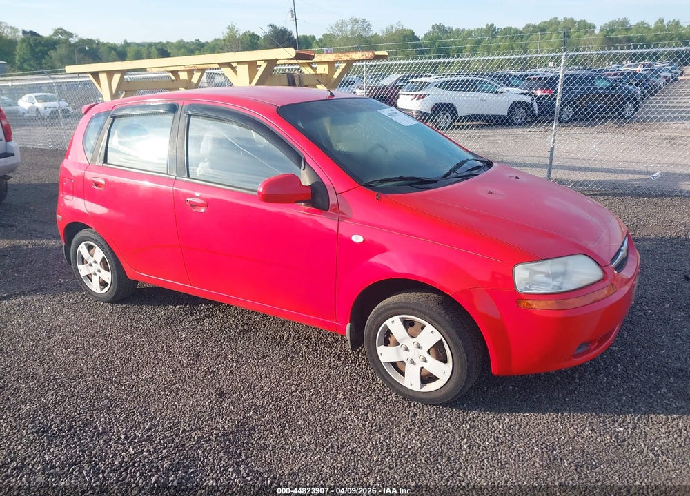 2006 CHEVROLET AVEO LS VIN: KL1TD66636B575665