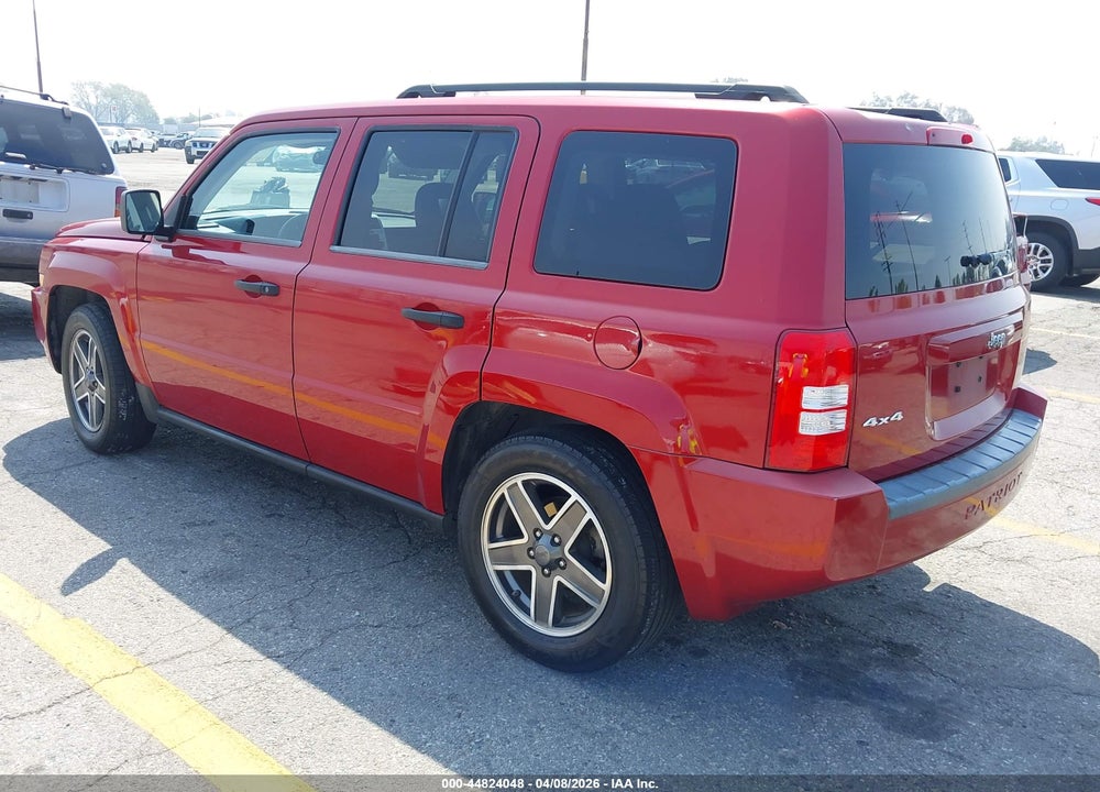2008 JEEP PATRIOT SPORT VIN: 1J8FF28W18D759167