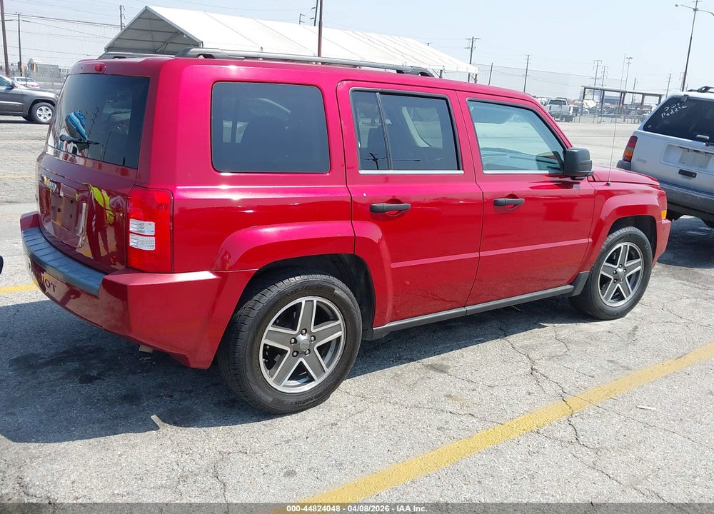 2008 JEEP PATRIOT SPORT VIN: 1J8FF28W18D759167