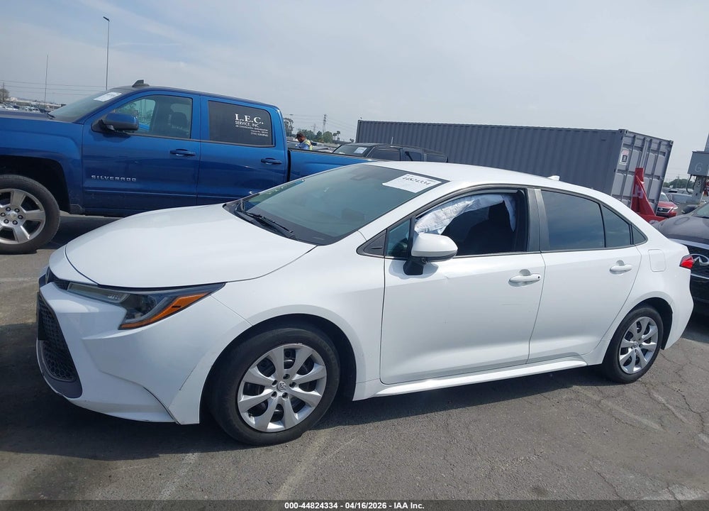 2020 TOYOTA COROLLA LE VIN: 5YFEPRAE5LP098551