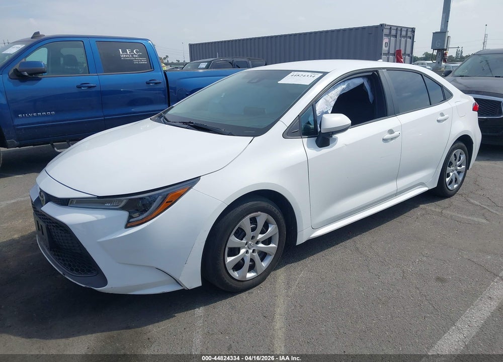 2020 TOYOTA COROLLA LE VIN: 5YFEPRAE5LP098551