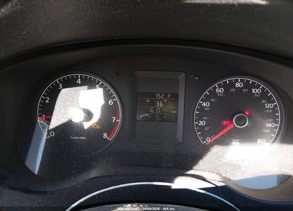 2012 VOLKSWAGEN JETTA 2.0L S VIN: 3VW2K7AJ8CM373594
