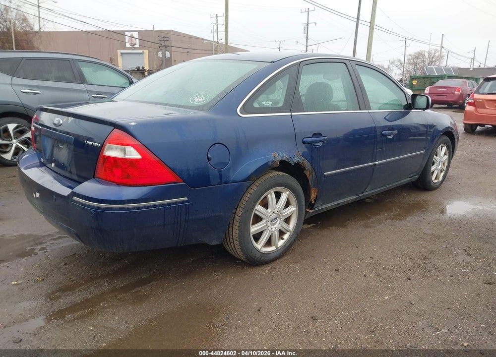 2005 FORD FIVE HUNDRED LIMITED VIN: 1FAFP25135G185958