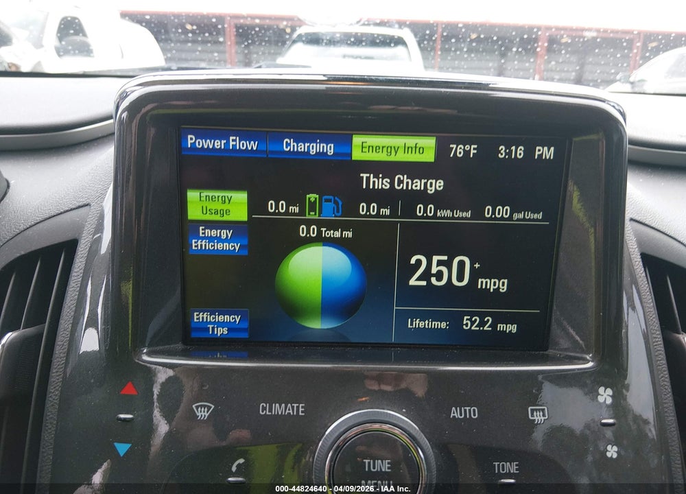 2013 CHEVROLET VOLT VIN: 1G1RB6E45DU137443