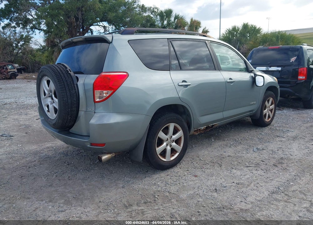 2008 TOYOTA RAV4 LIMITED VIN: JTMBD31V386064535
