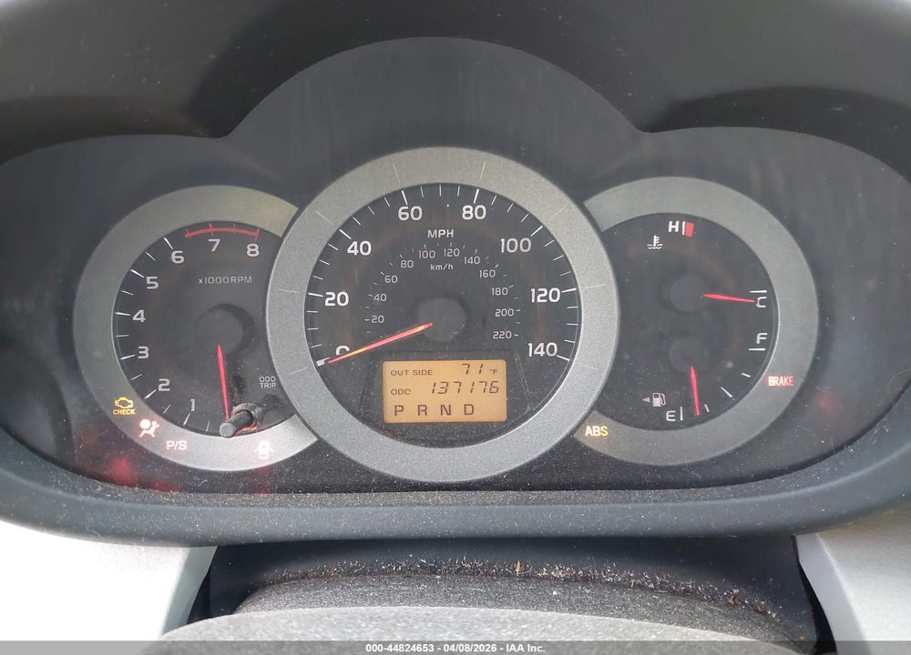 2008 TOYOTA RAV4 LIMITED VIN: JTMBD31V386064535