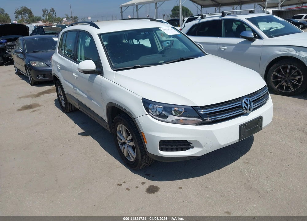 2017 VOLKSWAGEN TIGUAN 2.0T/2.0T S VIN: WVGAV7AX4HK020905