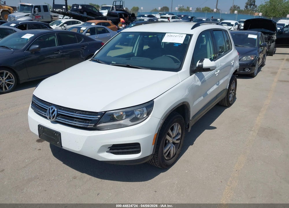 2017 VOLKSWAGEN TIGUAN 2.0T/2.0T S VIN: WVGAV7AX4HK020905