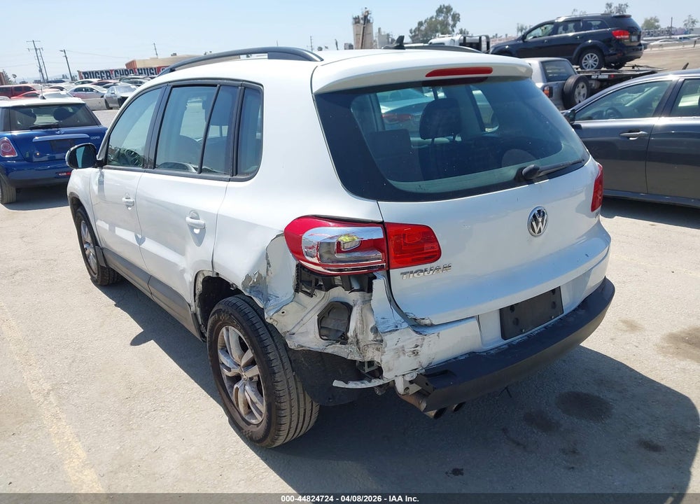 2017 VOLKSWAGEN TIGUAN 2.0T/2.0T S VIN: WVGAV7AX4HK020905