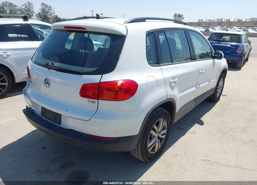 2017 VOLKSWAGEN TIGUAN 2.0T/2.0T S VIN: WVGAV7AX4HK020905