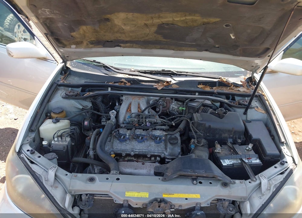 2002 TOYOTA CAMRY SE V6 VIN: 4T1BF30K82U504801