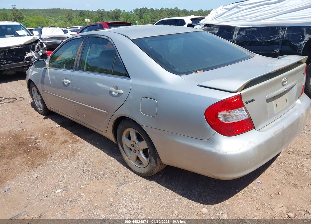 2002 TOYOTA CAMRY SE V6 VIN: 4T1BF30K82U504801