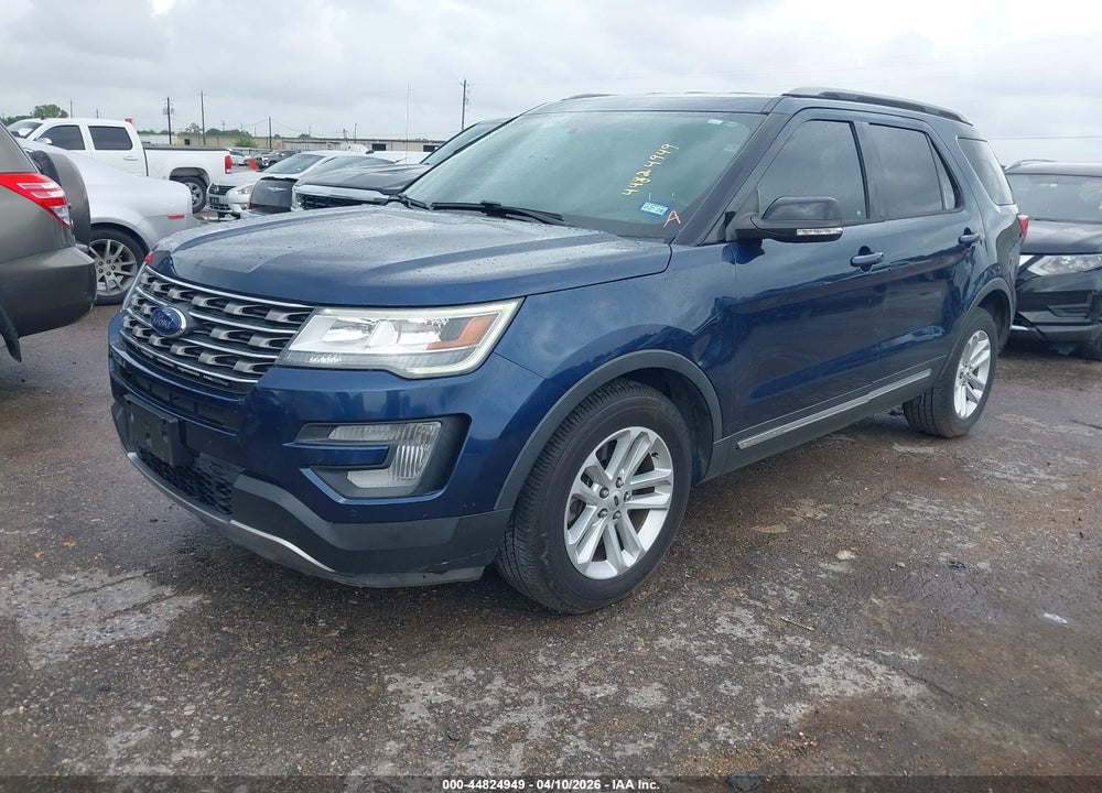 2017 FORD EXPLORER XLT VIN: 1FM5K7D88HGD86352