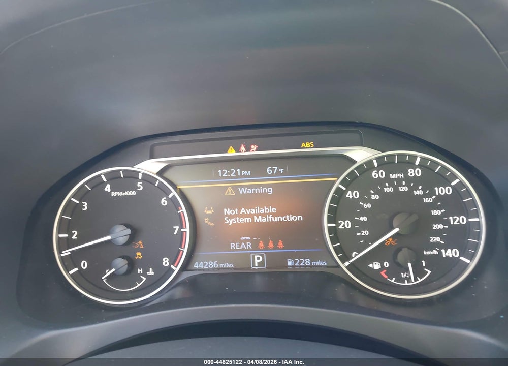 2025 NISSAN ALTIMA SV FWD VIN: 1N4BL4DV1SN367630