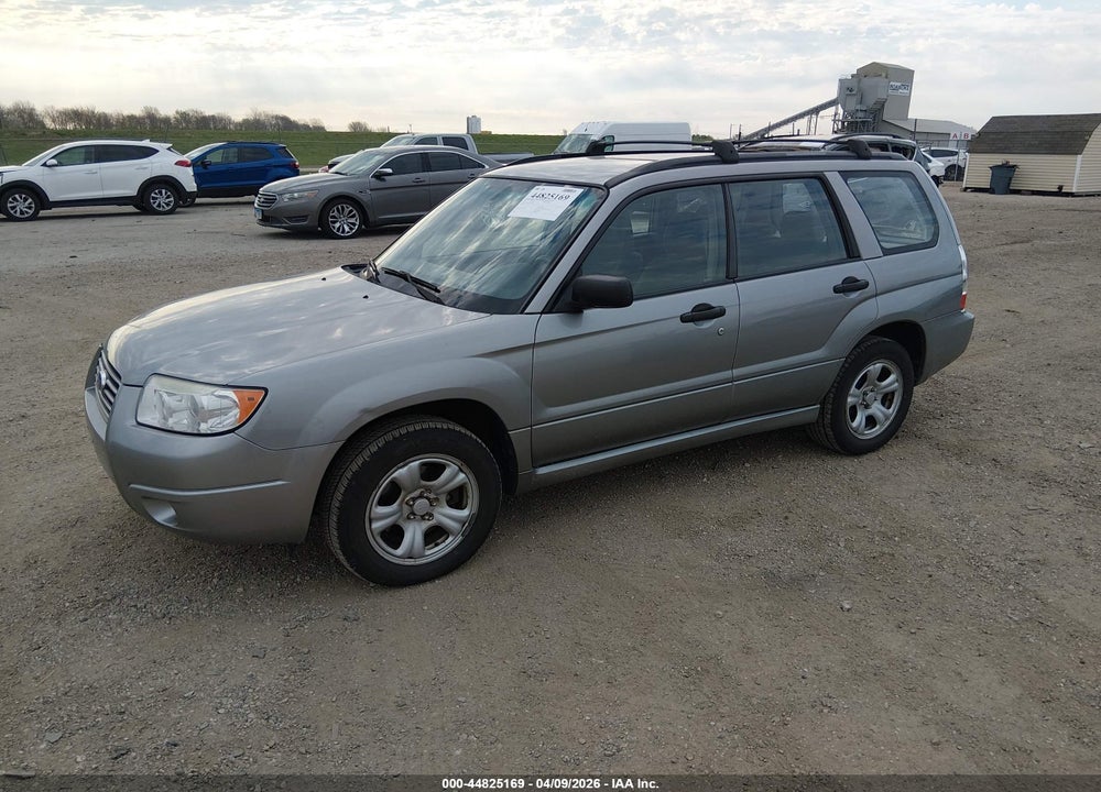 2007 SUBARU FORESTER 2.5X VIN: JF1SG63657H747666