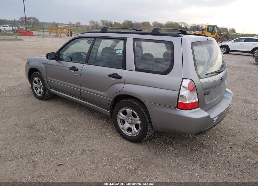 2007 SUBARU FORESTER 2.5X VIN: JF1SG63657H747666