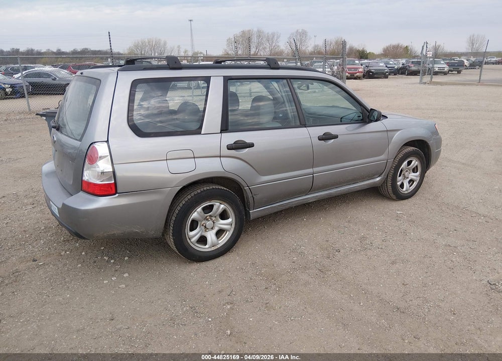 2007 SUBARU FORESTER 2.5X VIN: JF1SG63657H747666