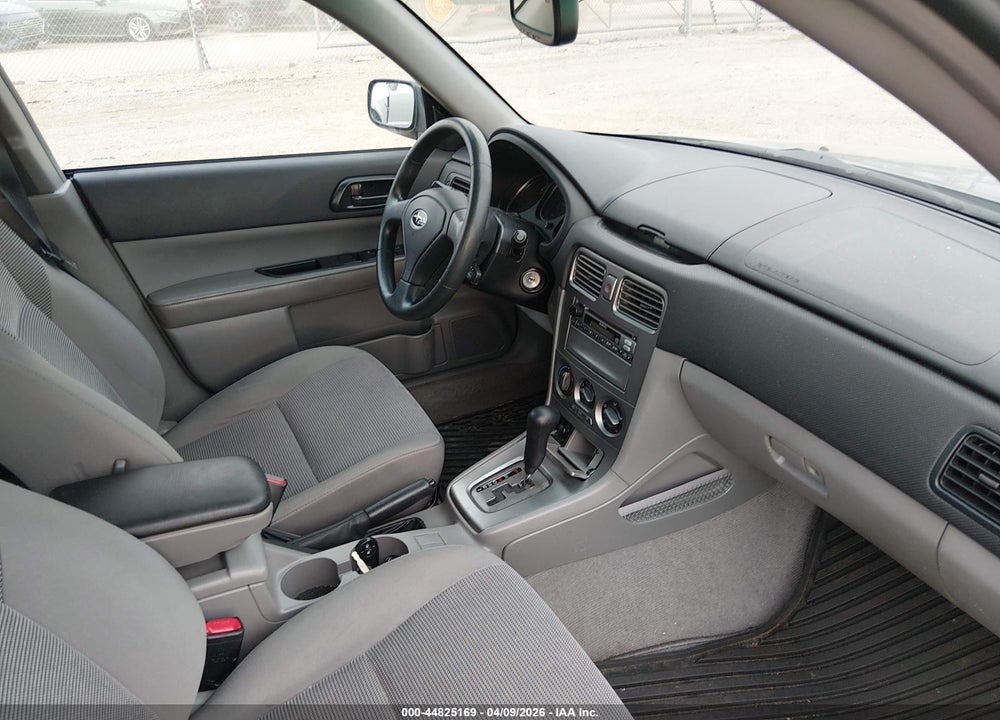 2007 SUBARU FORESTER 2.5X VIN: JF1SG63657H747666