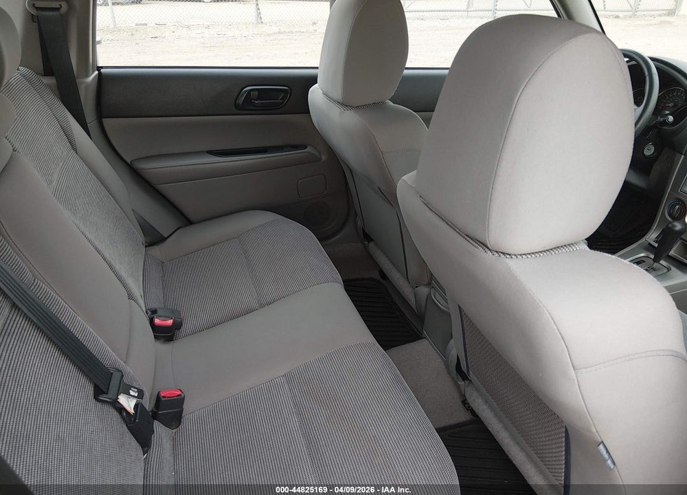 2007 SUBARU FORESTER 2.5X VIN: JF1SG63657H747666