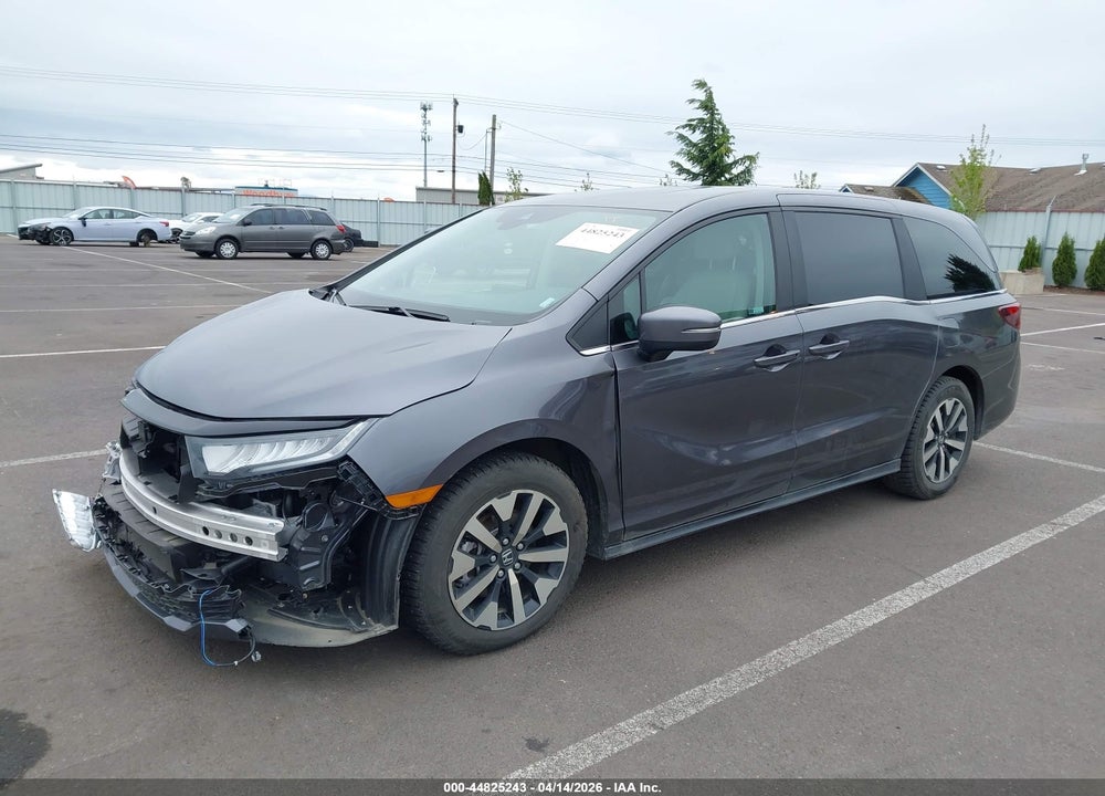 2025 HONDA ODYSSEY EX-L VIN: 5FNRL6H6XSB081460