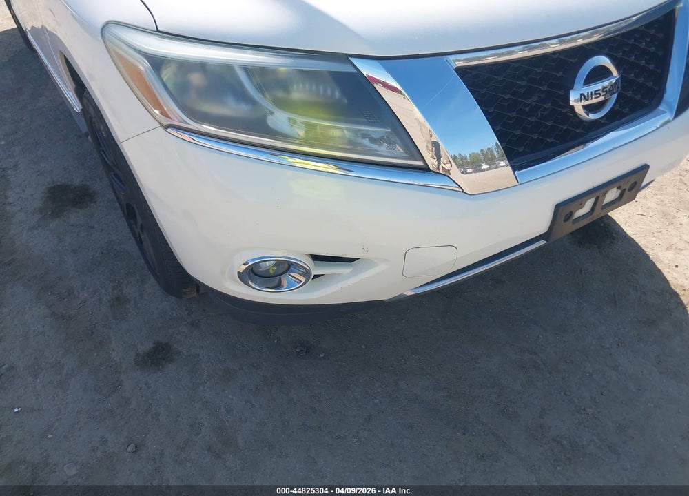 2013 NISSAN PATHFINDER PLATINUM VIN: 5N1AR2MN0DC645601