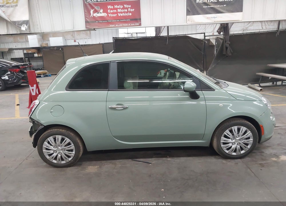 2012 FIAT 500 POP VIN: 3C3CFFAR1CT351782