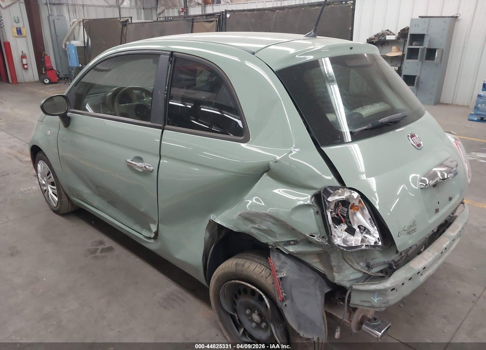 2012 FIAT 500 POP VIN: 3C3CFFAR1CT351782