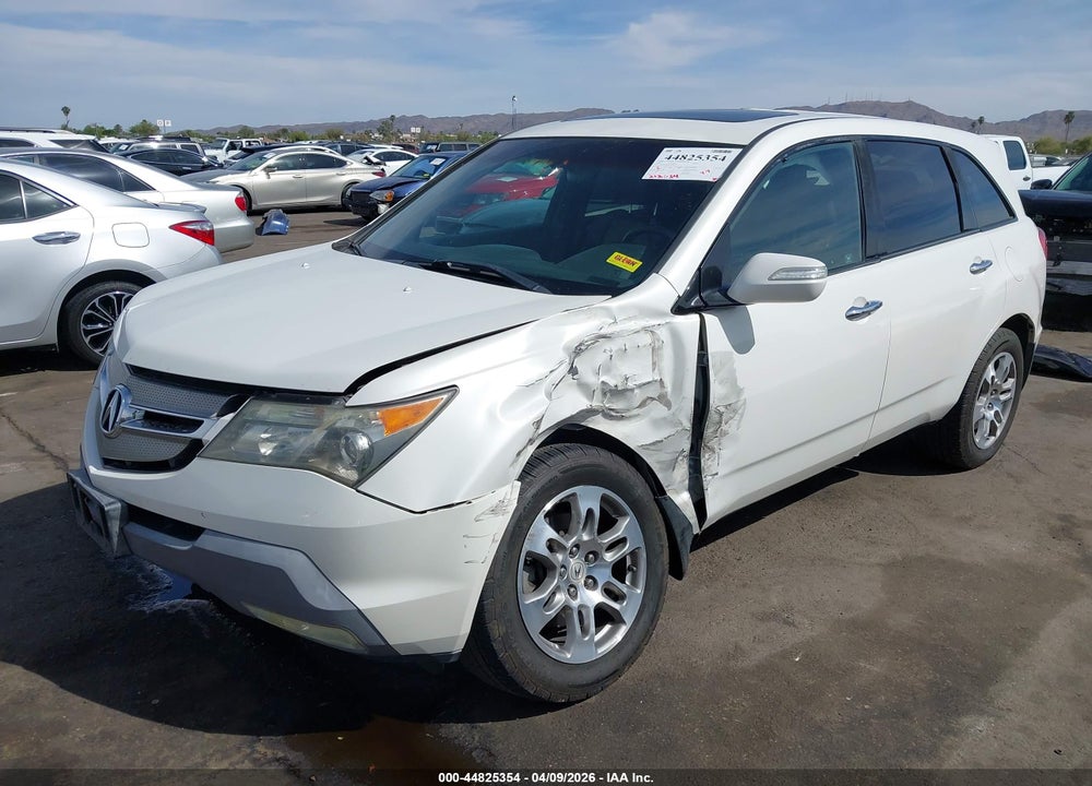 2007 ACURA MDX VIN: 2HNYD282X7H530663