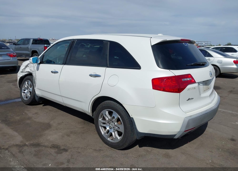 2007 ACURA MDX VIN: 2HNYD282X7H530663