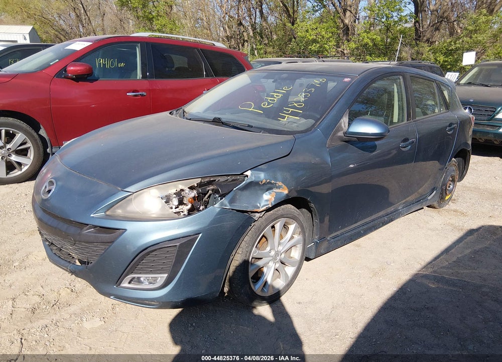 2011 MAZDA 3 S SPORT VIN: JM1BL1K51B1368957