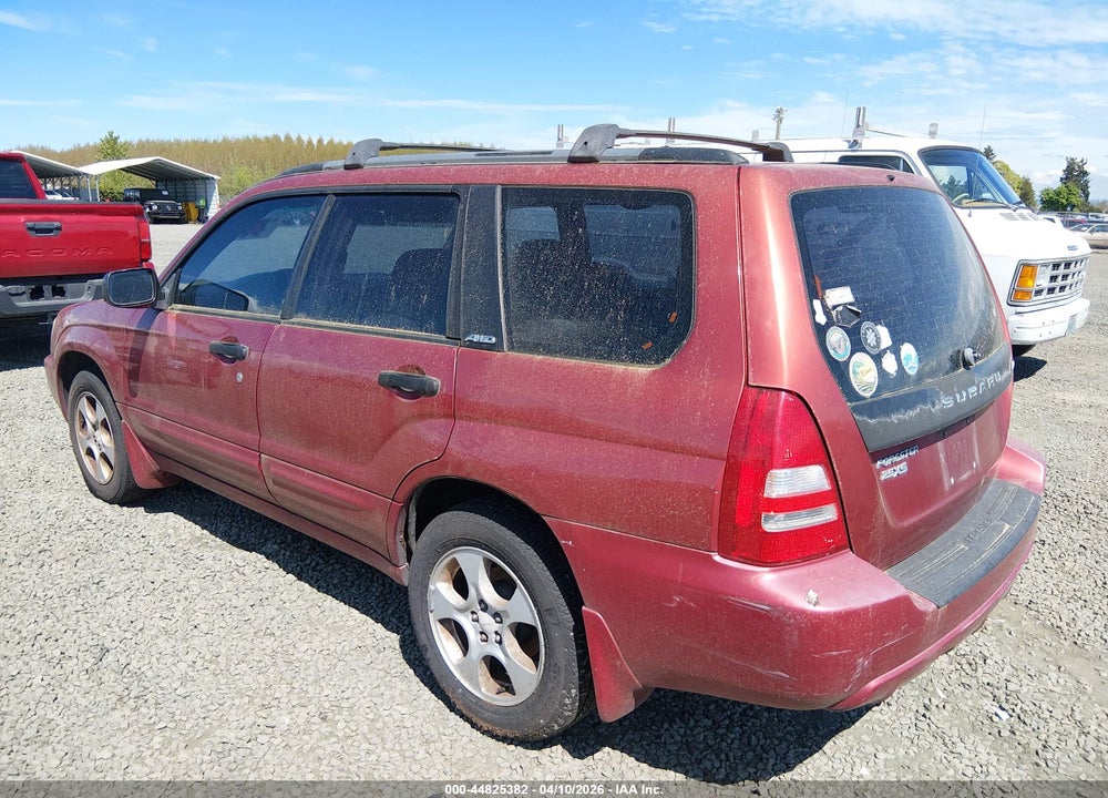 2004 SUBARU FORESTER 2.5XS VIN: JF1SG65604H718391