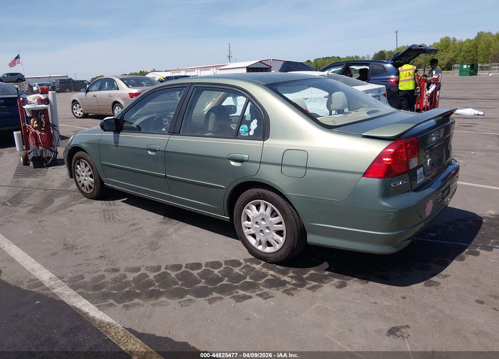 2004 HONDA CIVIC LX VIN: 2HGES15554H512477