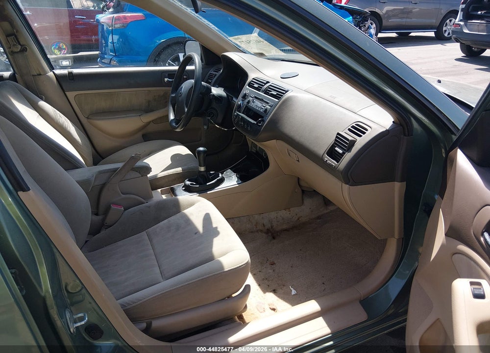 2004 HONDA CIVIC LX VIN: 2HGES15554H512477