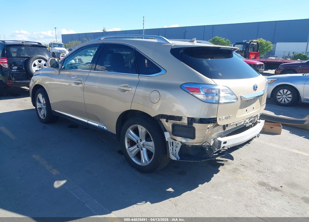 2010 LEXUS RX 450H VIN: JTJBC1BA2A2408353