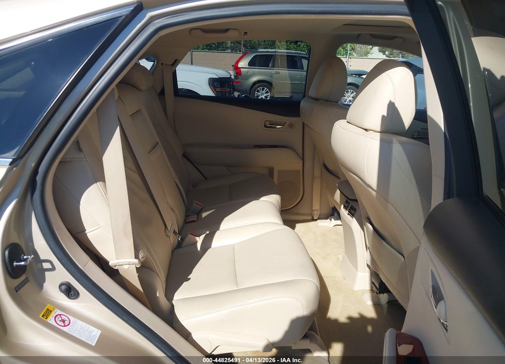 2010 LEXUS RX 450H VIN: JTJBC1BA2A2408353