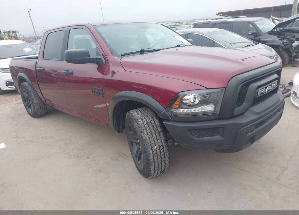 2024 RAM 1500 CLASSIC WARLOCK  4X4 5'7 BOX VIN: 1C6RR7LG8RS148260