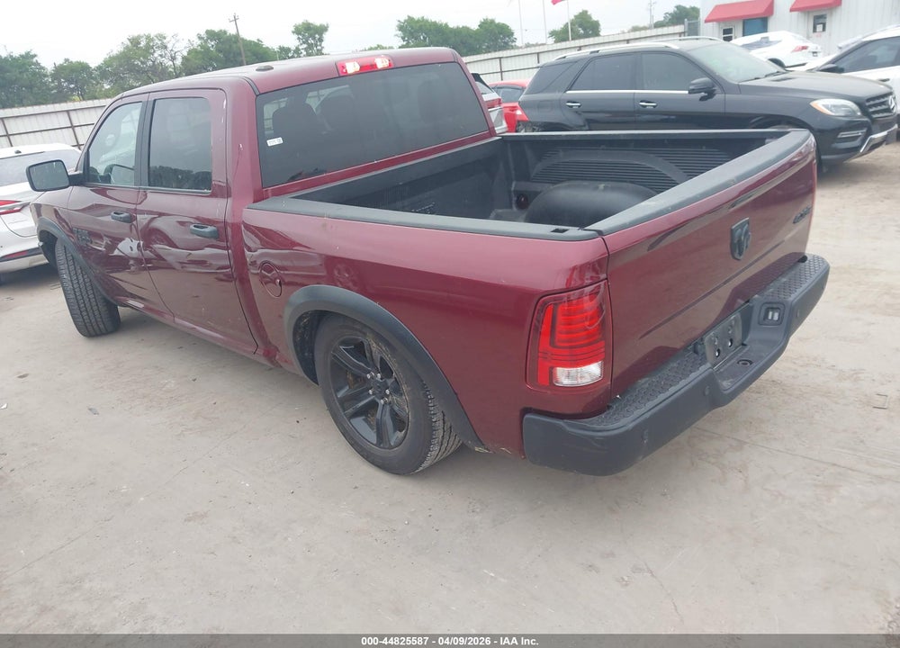2024 RAM 1500 CLASSIC WARLOCK  4X4 5'7 BOX VIN: 1C6RR7LG8RS148260