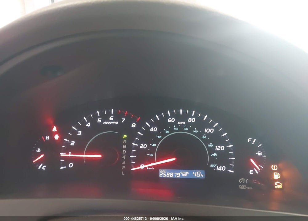 2007 TOYOTA CAMRY LE VIN: 4T1BE46K17U131608